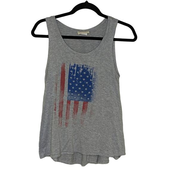 Enough About Me USA Flag Tank - Sz S - GUC - Picture 1 of 7